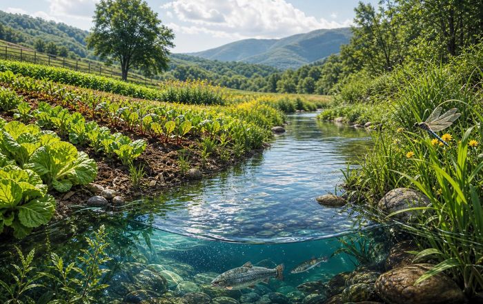 Article Image for How Organic Farming Supports Healthy Watersheds