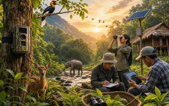 Article Image for Wildlife Monitoring Methods for Community Conservation